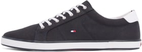 Tommy Hilfiger Zapatillas para Hombre Sneaker con Suela Vulcanizada, Azul (Midnight), 42 EU