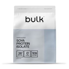 Proteína de Soja Aislada en Polvo - Batido Vegano Sin Sabores - 1kg (33 Dosis) | Amazon
