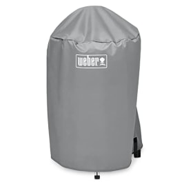 Weber Funda para Barbacoa de carbón Ø 47 cm - Gris (7175) | Protección contra el clima, transpirable y resistente