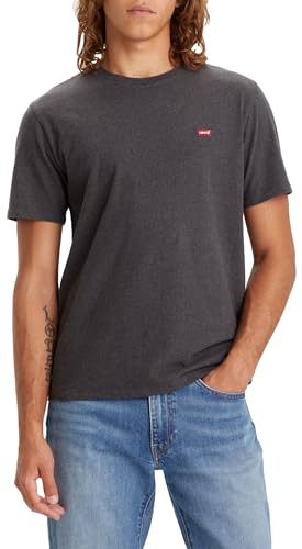 Levi's SS Original Housemark Tee - Camiseta Hombre Dark Charcoal Heather Dkr M