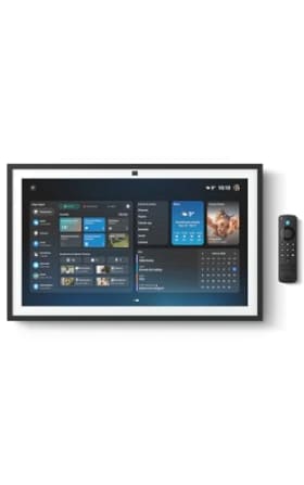 Amazon Echo Show 21 | Pantalla inteligente HD de 21" con Fire TV integrado y Alexa