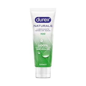 Durex Naturals H2O Lubricante 100% Natural sin Fragancia - 100 ml