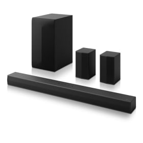 LG DS60TR - Barra de Sonido 5.1 con Subwoofer, Bluetooth, 440W, Dolby Digital y DTS Digital Surround - Negro