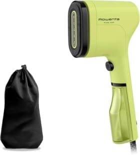 Rowenta Pure Pop - Plancha de Vapor Vertical 1300W | Elimina Pelusas, Pelo y Purifica | Cabezales Reversibles | Diseño para Viaje | Lima DR2025F0