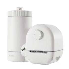 Intex Depuradora Cartucho C1500 para Piscinas hasta 33.300 L - Filtración 5.678 l/h - Tecnología Hydro Aeration - Temporizador Programable