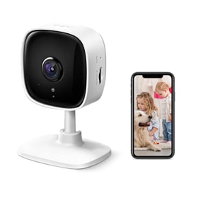 Tapo TP-Link Cámara Wi-Fi para Interiores C110 - 3 MP, Visión Nocturna, Audio Bidireccional y Sensor de Movimiento