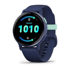 Garmin Vívoactive 5 - Smartwatch con GPS, Pantalla AMOLED, Salud y Fitness, 11 días de autonomía, Azul