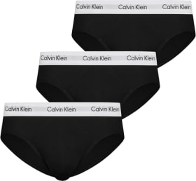 Calvin Klein Calzoncillos Hip Briefs Hombre Pack de 3 - Negro (Black) - M