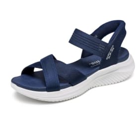 Skechers Ultra Flex 3.0-Never Netter Hands Free Slip-ins | Sandalias Planas Mujer Navy 38 EU