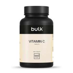 Bulk Vitamina C en Comprimidos de 1000 mg - Suplemento Potente con 90 Tabletas (90 Dosis) - Refuerza tu Sistema Inmunológico