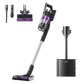 EUREKA Stylus Elite Aspiradora sin Cable con Estación de Autovaciado - Potente, 24000Pa, 60 Min de Autonomía y Bolsa de 3L
