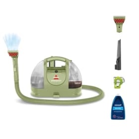 BISSELL Little Green - Aspiradora de Agua y Lava Tapicerías | Elimina Manchas y Suciedad en Alfombras, Sofás, Autos y Más | Motor 340W | 4098N