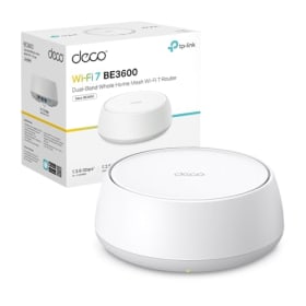 TP-Link Deco BE3600 (1-Pack) – WiFi 7 Mesh de Doble Banda hasta 6.6 Gbps, Ideal para Hogares Grandes, Streaming 8K y Juegos