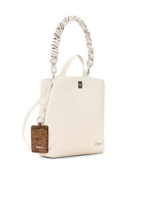 Desigual Mochila Pequeña Blanco Roto - Colección de Accesorios | Amazon