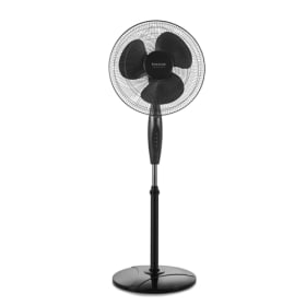 Taurus Greco 16CR Elegance - Ventilador de Pie 45W | 3 Velocidades | Oscilación e Inclinación Regulable | 40cm | Base Redonda | Asa de Transporte