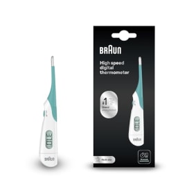 Braun High Speed Termómetro Digital PRT1000 - Termómetro Multisite para Bebés, Niños y Adultos - Vía Oral, Rectal o Axilar - #1 en Recomendación Médica