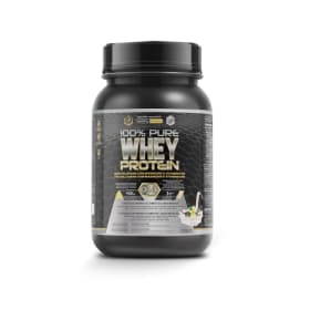 Whey Protein Healthy Fusion | Proteína de Suero Pura con Colágeno, Magnesio y Vitamina B6 | 43g de Proteína + 9g BCAA | Ideal para Masa Muscular y Articulaciones | 1 kg