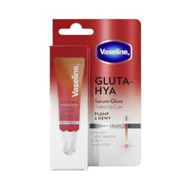 Vaseline Sérum Labial Gluta-Hya Cherry Crush 10ml - Hidratación Intensa con Ácido Hialurónico, Tripéptido y SPF15