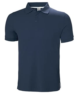 Helly Hansen Hombres Crewline Polo - Azul Marino, M
