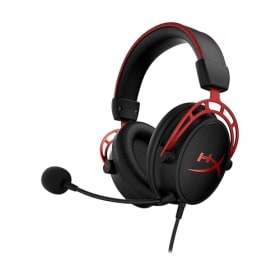 HyperX Cloud Alpha – Cascos de Gaming con cable trenzado extraíble, compatibles con PS4, Xbox One y plataformas de 3.5 mm