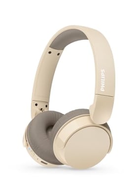PHILIPS TAH3209BG - Auriculares On-Ear Bluetooth con Aislamiento Pasivo del Ruido, 55 Horas de Autonomía y Sonido Natural