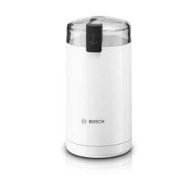 Bosch Molinillo de Café TSM6A011W - 180W, Cuchillas de Acero Inoxidable, 75 g, Blanco