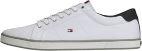Tommy Hilfiger Zapatillas para Hombre Sneaker con Suela Vulcanizada - Blanco (White) - Talla 43