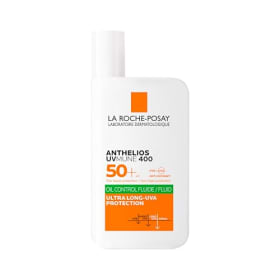La Roche-Posay Anthelios UVMune 400 Fluido Invisible SPF50+ - Protector Solar Matificante 24h, Resistente al Agua y Sudor, 50 ml