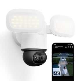Reolink 4K Cámara de Seguridad con Reflector - PTZ 360°, WiFi 6, Doble Lente y Zoom Híbrido 6× | Vigilancia Inteligente para Hogar