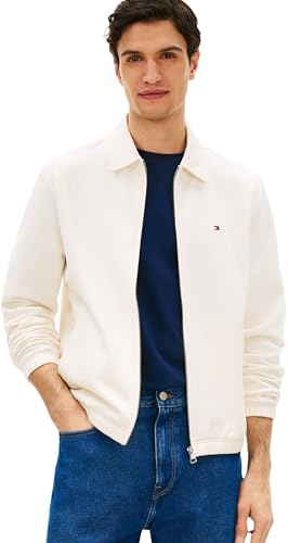 Chaqueta amarilla Tommy Hilfiger Essential Terry para hombre