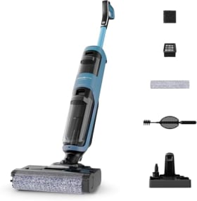 Rowenta X-Clean 2 Aspiradora Fregona Eléctrica Sin Cable: Aspira y Friega con Tecnología Wet & Dry, Autolimpieza y Modos Eco/MAX (GZ2271E0)