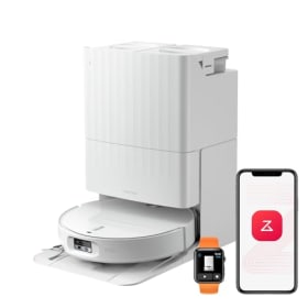 Roborock Qrevo Edge 2 - Robot Aspirador con 25000 Pa de Succión, Ultrafino y Base Todo en Uno