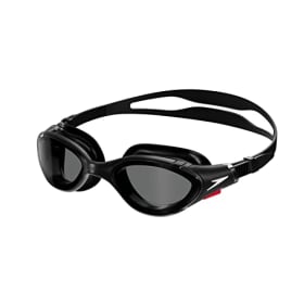 Speedo Unisex Gafas de Natación Biofuse 2.0 - Antivaho, Sin Goteos y Ajuste Optimizado - Black/Smoke (One Size)