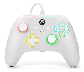 Power A Mando con Cable Advantage para Xbox Series X|S - Lumectra (Blanco)