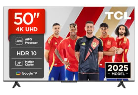 TCL 50V6C - Televisor 50 Pulgadas 4K Smart TV LED con HDR, Google TV y Dolby Audio - Negro