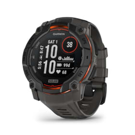 Garmin Instinct 3 Solar - Reloj Inteligente con GPS y Pantalla de 50 mm | Resistente al Agua, Monitorización de Salud y hasta 40 Días de Autonomía | Blanco