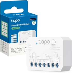 Tapo S110E - Módulo Interruptor Inteligente Wi-Fi + Bluetooth con Monitor de Energía y Compatibilidad Matter
