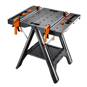WORX Mesa de Trabajo Plegable Pegasus WX051 - Portátil y Ligera para Talleres y Proyectos