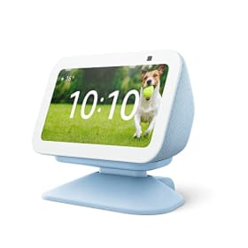 Soporte Regulable para Echo Show 5 (3.ª Generación) con Puerto de Carga USB-C - Gris Azulado