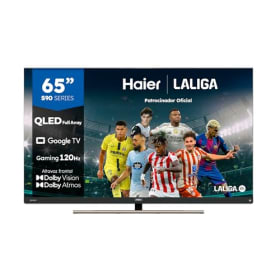 Haier QLED Full Array 4K UHD H65S900UX 65'' - Smart TV con Google TV, Dolby Atmos y Dolby Vision (2024)