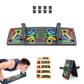 MAGIC SELECT Tabla de Flexiones Multifuncional 14 en 1 - Push-Up Rack Board Plegable para Entrenamiento Muscular en Casa