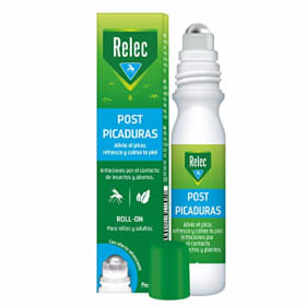 Relec Post Picaduras Roll-On 15 ml (+3 Años) - Alivio Rápido del Picor por Insectos y Plantas