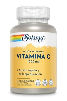 Vitamina C 1000mg con Escaramujo y Acerola