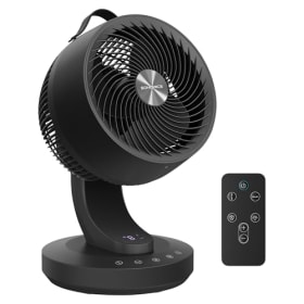 SONGMICS Ventilador de Mesa Silencioso 20 dB - 8 Velocidades, Mando a Distancia y Temporizador 12 Horas