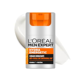 L'Oreal Paris Men Expert - 24H Hydra Energetic: Hidratación Anti-Fatiga para Rostro (50 ml)