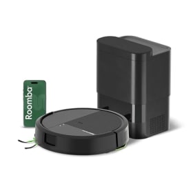 iRobot Roomba 115 Combo con Base AutoEmpty - Robot 2en1 con Potencia de Succión de 15000 Pascales, Mopa de Fregado Extendida y Navegación LiDAR