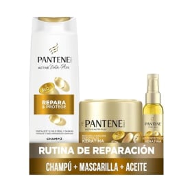 Kit de Reparación y Protección Pantene Pro-V Repara Y Protege (Champú, Mascarilla y Aceite)