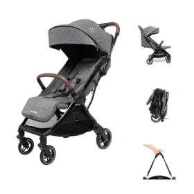 Maxi-Cosi Eva3 - Cochecito ligero y compacto (0-4 años, 0-22 kg) | Select Grey