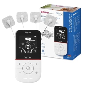 Beurer EM 56 TENS/EMS Digital - 3 en 1 para Alivio del Dolor y Entrenamiento Muscular | 22 Programas