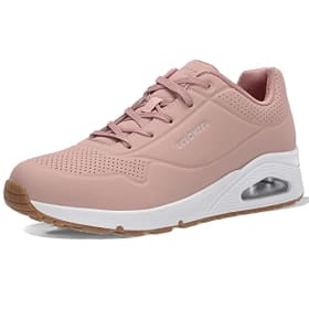 Skechers Uno - Zapatillas Mujer en Pink Durabuck, Talla 42 EU